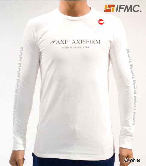 AXF × BOM クルーネック長袖Tシャツ