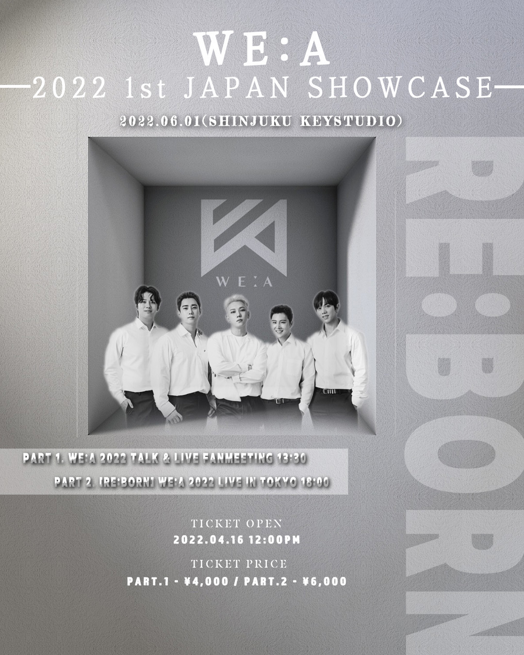 WE:A 1st JAPAN SHOWCASE