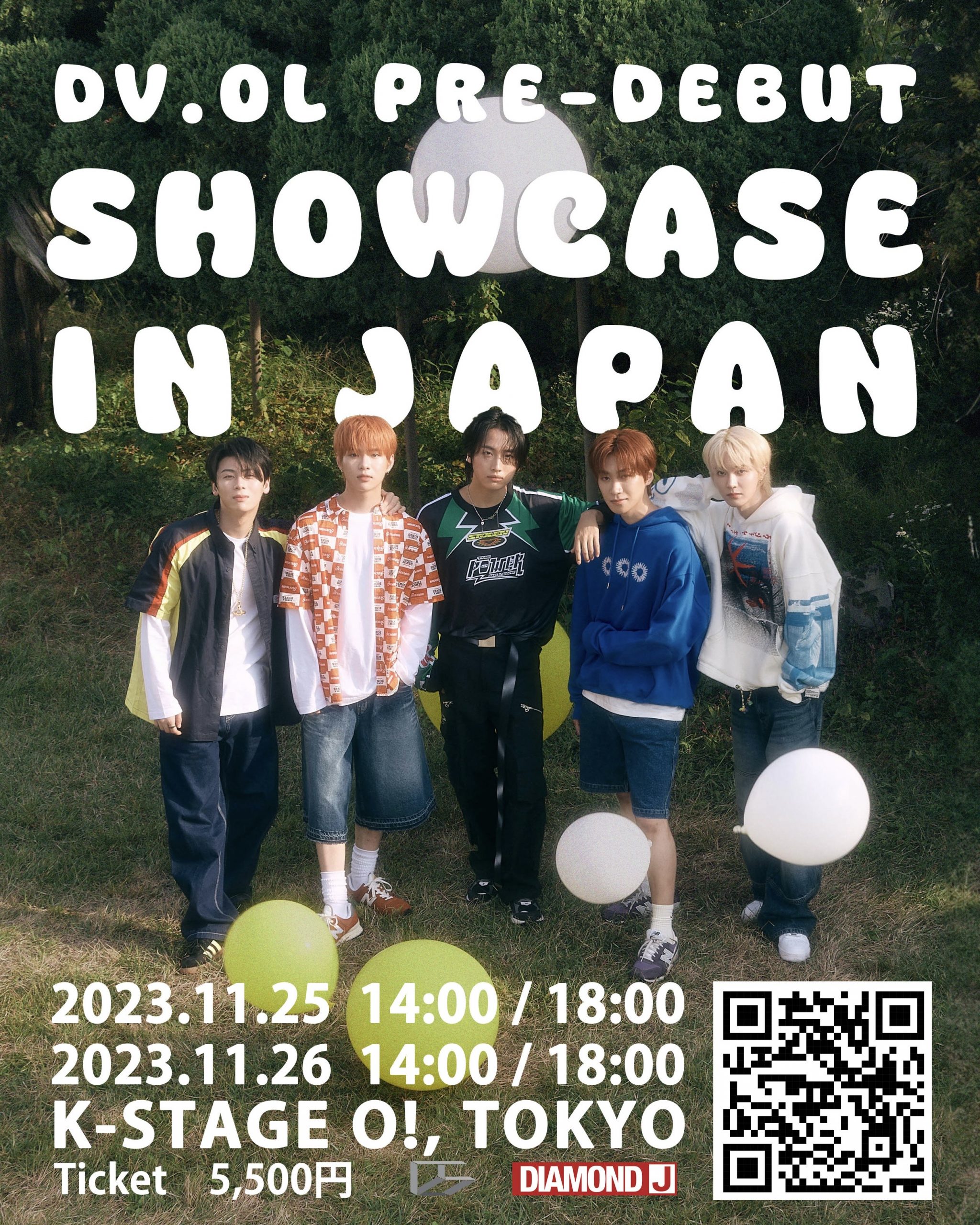 DV.OL Pre Debut Showcase in JAPAN